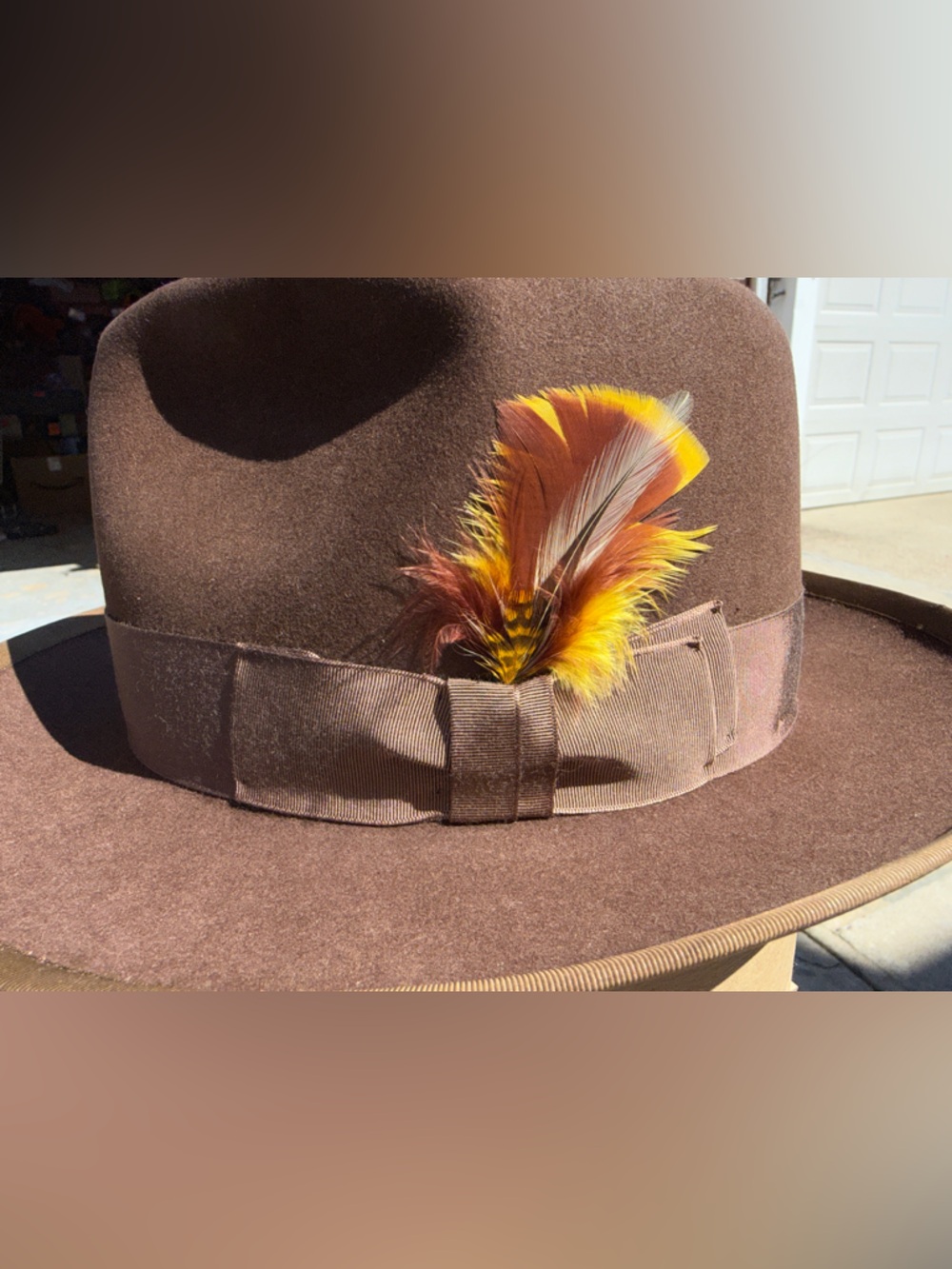Royal Stetson Whippet Brown Felt Hat - Picture 4 of 17